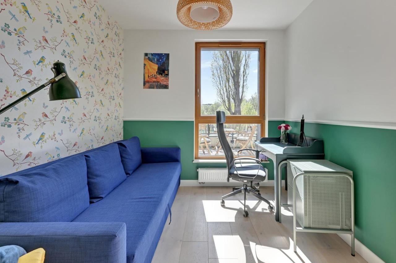 Garden Apartment Sadowa กดัญสก์ ภายนอก รูปภาพ