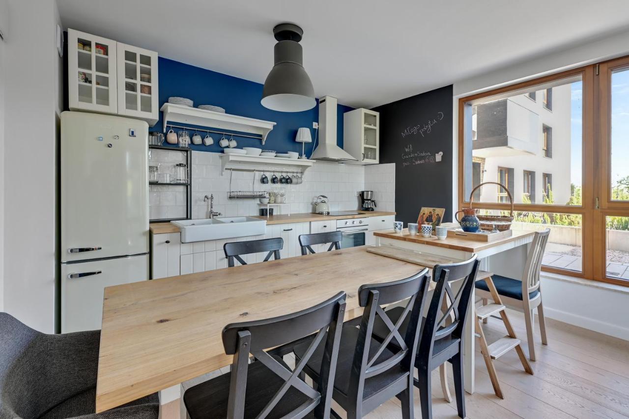 Garden Apartment Sadowa กดัญสก์ ภายนอก รูปภาพ