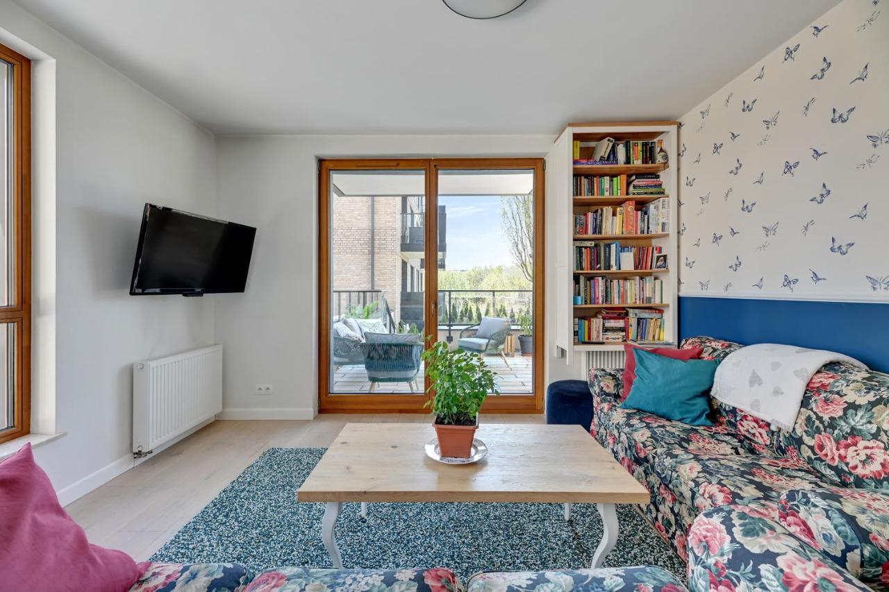 Garden Apartment Sadowa กดัญสก์ ภายนอก รูปภาพ